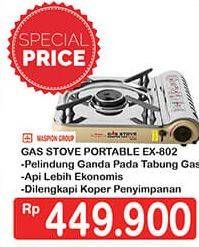 Promo Harga MASPION Gas Stove Portable EX-802  - Hypermart