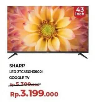 Promo Harga Sharp 2TC43GH3000I  - Yogya