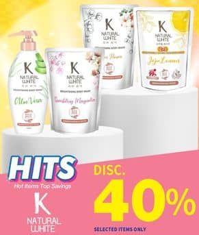 Promo Harga K Natural White Body Wash  - Guardian