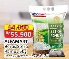 Promo Harga Alfamart Beras Setra Ramos All Variants 5000 gr - Alfamart