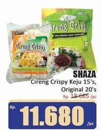 Promo Harga Shaza Cireng Crispy Keju, Original 20 pcs - Hari Hari
