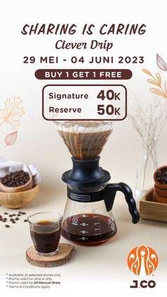 Promo Harga JCO Coffee Drip  - JCO