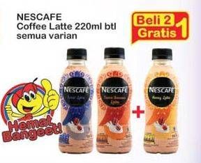 Promo Harga NESCAFE Ready to Drink All Variants per 2 botol 220 ml - Indomaret
