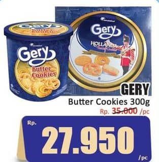 Promo Harga Gery Butter Cookies 300 gr - Hari Hari