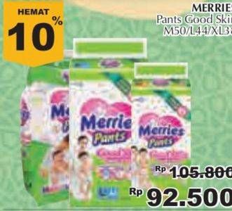 Promo Harga Merries Pants Good Skin M50, L44, XL38  - Giant