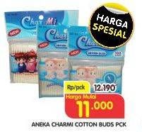 Promo Harga CHARMI Cotton Buds All Variants  - Superindo
