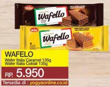 Promo Harga ROMA Wafello Choco Blast, Butter Caramel 130 gr - Yogya