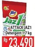 Promo Harga ATTACK Jaz1 Detergent Powder 1700 gr - Hypermart
