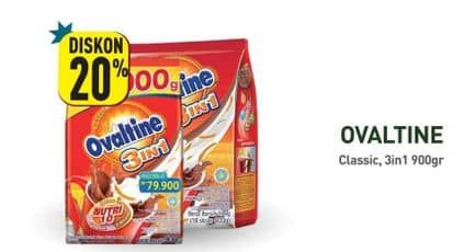 Promo Harga Ovaltine Classic/3in1  - Hypermart