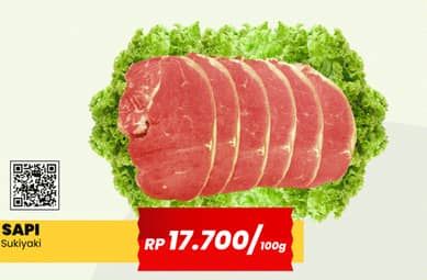 Promo Harga Sapi Sukiyaki per 100 gr - Yogya