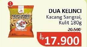 Promo Harga Dua Kelinci Kacang Sangrai, Garing Original 180 gr - Alfamidi