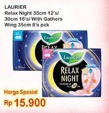 Promo Harga Relax Night 30cm 16s/35cm 12s/Gathers 35 8s.  - Indomaret