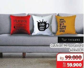 Promo Harga KNUT Cushion Personalised 40 X 40 Cm  - Lotte Grosir