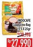 Promo Harga Indocafe Cappuccino per 15 sachet 25 gr - Hypermart