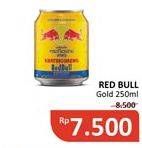 Promo Harga RED BULL Energy Drink Gold 250 ml - Alfamidi