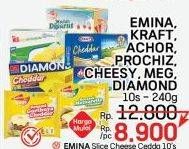 Emina/Kraft/Achor/Prochiz/Cheesy/Meg/Diamond Cheese Cheddar