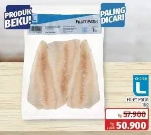 Promo Harga CHOICE L Fillet Patin 1000 gr - Lotte Grosir