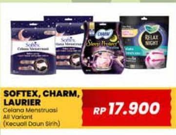 Softex/Charm/Laurier Celana Menstruasi