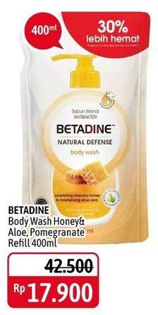 Promo Harga BETADINE Body Wash Manuka Honey, Pomegranate 400 ml - Alfamidi