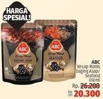 Promo Harga ABC Kecap Manis Rasa Seafood/Daging Asap  - LotteMart
