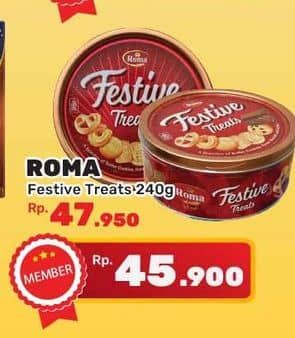 Promo Harga Roma Festive Treats 240 gr - Yogya