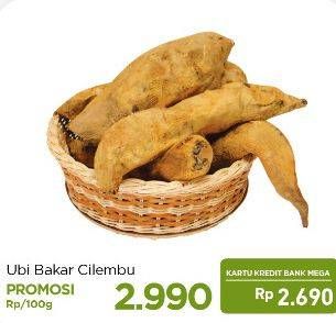 Promo Harga Ubi Cilembu per 100 gr - Carrefour