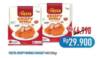 Promo Harga Fiesta Naget Crispy Bubble 400 gr - Hypermart