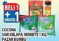 Promo Harga COCONA Sari Kelapa/Minibite 1Kg/PAZAR Bumbu  - Hypermart