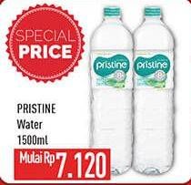 Promo Harga PRISTINE 8 Air Mineral 1500 ml - Hypermart