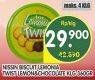 Promo Harga NISSIN Cookies Lemonia Twist  - Superindo