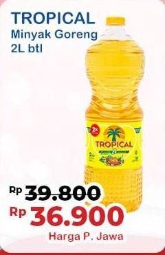 Promo Harga Tropical Minyak Goreng 2000 ml - Indomaret