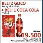Promo Harga GLICO Pocky + Coca Cola  - Alfamidi