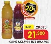 Promo Harga DIAMOND Jungle Juice All Variants 1000 ml - Superindo