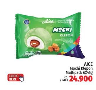 Promo Harga Aice Mochi Klepon 45 ml - LotteMart