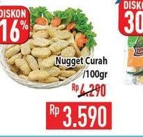 Promo Harga Nugget Curah per 100 gr - Hypermart