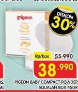 Promo Harga Pigeon Baby Powder Compact 45 gr - Superindo