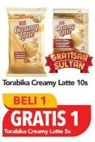 Promo Harga Torabika Creamy Latte per 10 sachet - Carrefour