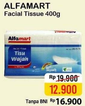 Promo Harga ALFAMART Facial Tissue 400 gr - Alfamart