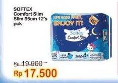 Promo Harga Softex Comfort Slim 36cm 13 pcs - Indomaret