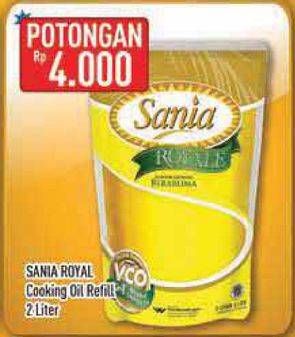 Promo Harga SANIA Minyak Goreng Royale 2 ltr - Hypermart