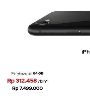 Promo Harga APPLE iPhone SE 2nd Generation, 2020  - iBox