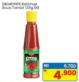 Promo Harga Del Monte Saus Tomat 140 ml - Indomaret