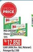 Promo Harga MEG Keju Serbaguna Slice 150 gr - Hypermart