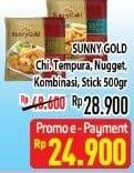 Promo Harga Chicken Nugget / Tempura / Kombinasi / Stick 500gr  - Hypermart