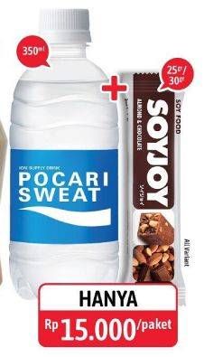 Promo Harga POCARI SWEAT 350ml + SOYJOY Almond Choco 30gr  - Alfamidi