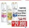 Promo Harga PANTENE Shampo/Conditioner All Variants 290 ml - Hypermart