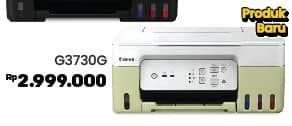 Canon Printer Multifunction Ink Tank PIXMA G3730G  Harga Promo Rp2.999.000