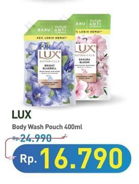 Promo Harga LUX Botanicals Body Wash 400 ml - Hypermart