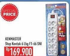 Promo Harga KENMASTER Stop Kontak 6 Lubang  - Hypermart