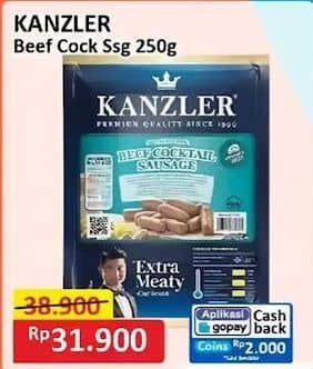 Promo Harga Kanzler Cocktail Beef 250 gr - Alfamart